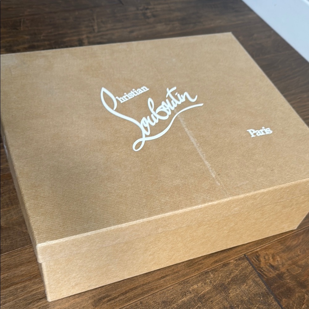 Christian Louboutin Tan Gift Box